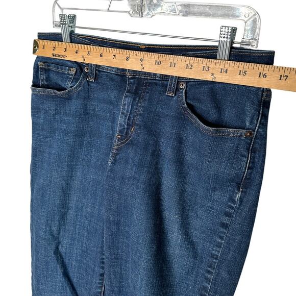 Levis Womans 29 LINE 8 511 SKINNY Cropped Jeans Stretch Denim Pedal Pushers EUC! - Picture 4 of 6